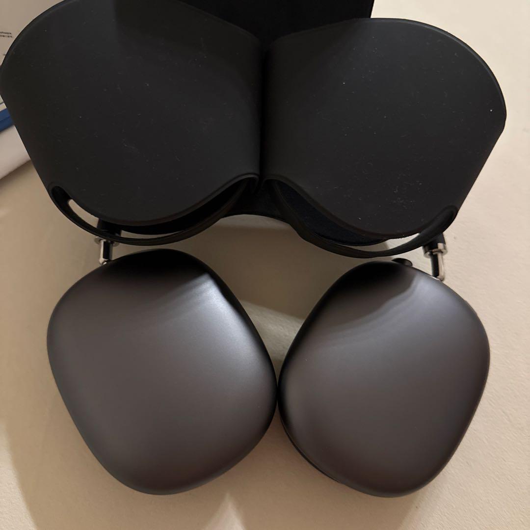 AirPods Max スペースグレー ブラックヘッドバンド A2096