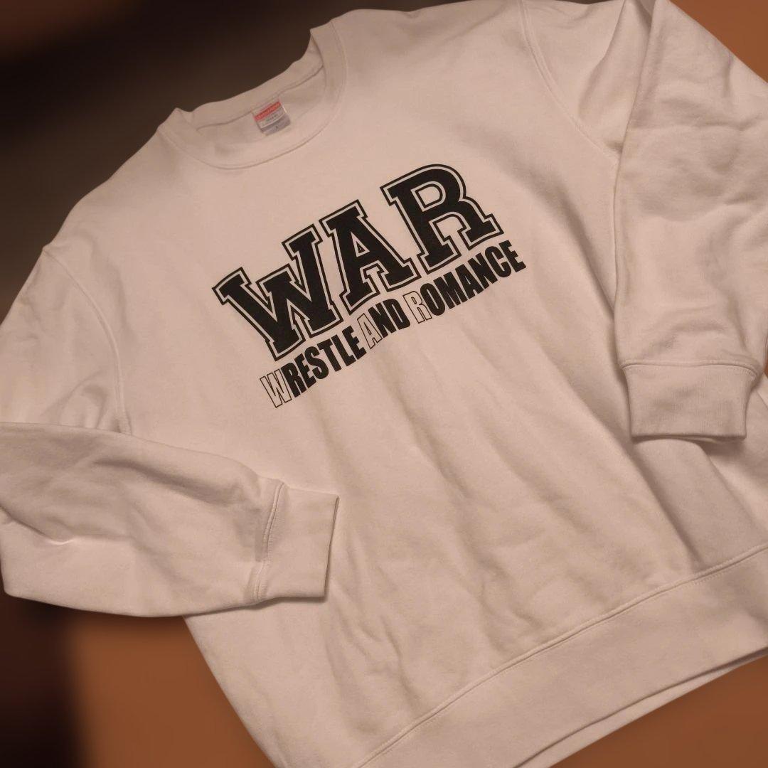 90's プロレス WAR ロゴスウェット 天龍源一郎 レッスルアンドロマンス