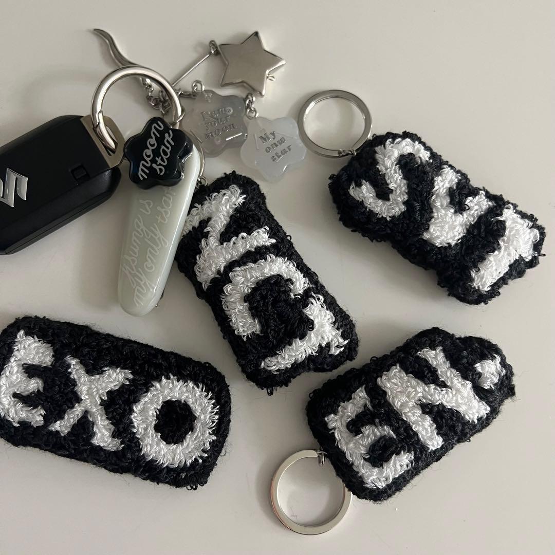 NCT EXO SVT EN- TXT ハンドメイド オーダー キーホルダー