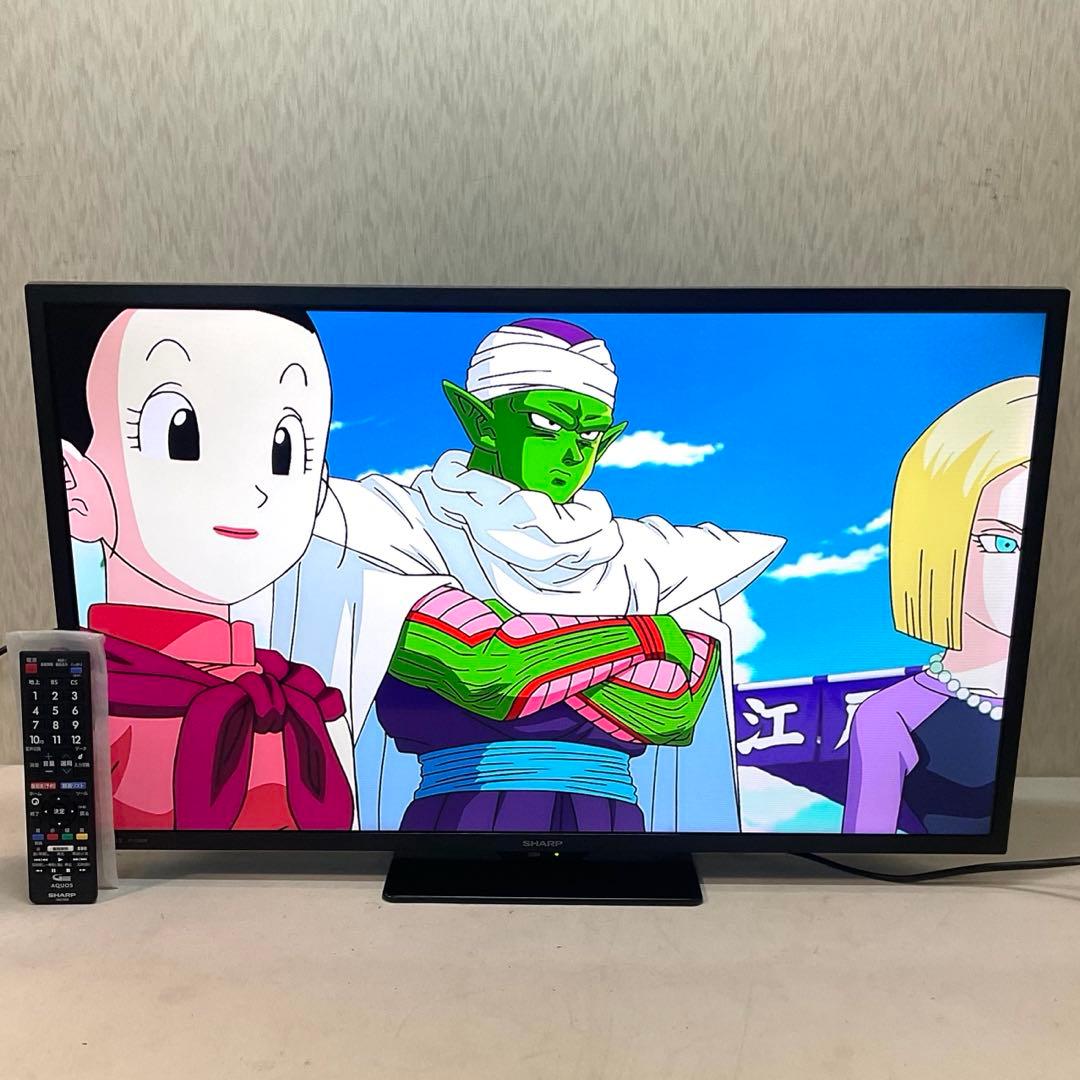 【高年式美品】SHARP 32型 液晶テレビ 2T-C32DE 新品リモコン付属