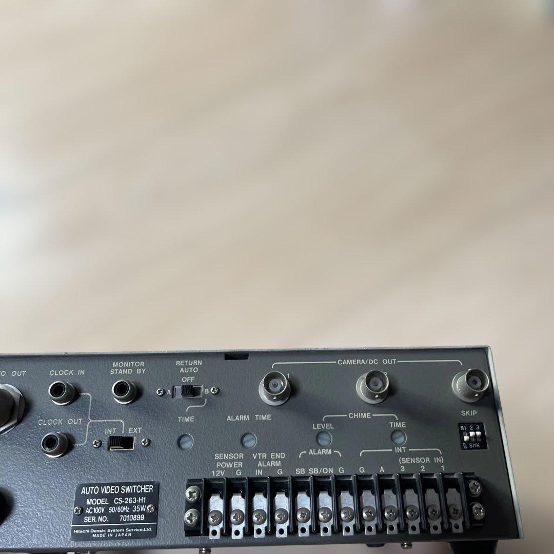 アンプ HITACHI REMOTE EYE AUTO VIDEO SWITCHER