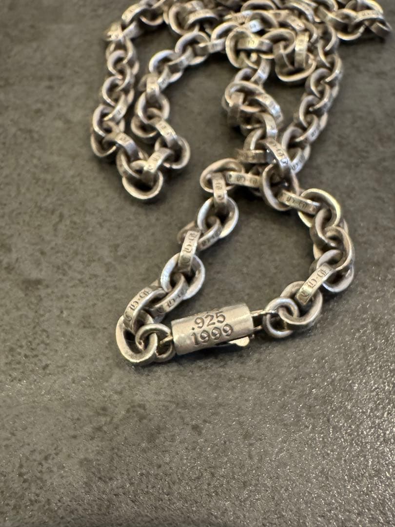 Chrome Hearts シルバーチェーンネックレス 20インチ 早い者勝ち
