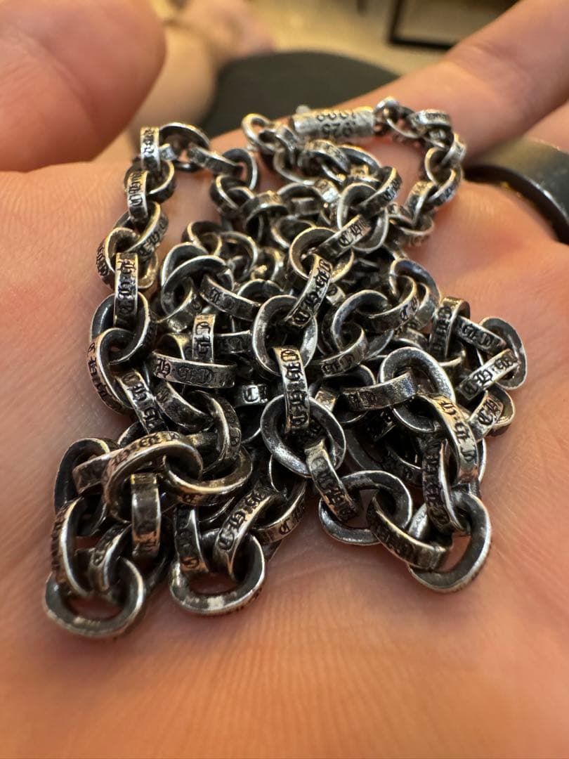 Chrome Hearts シルバーチェーンネックレス 20インチ 早い者勝ち
