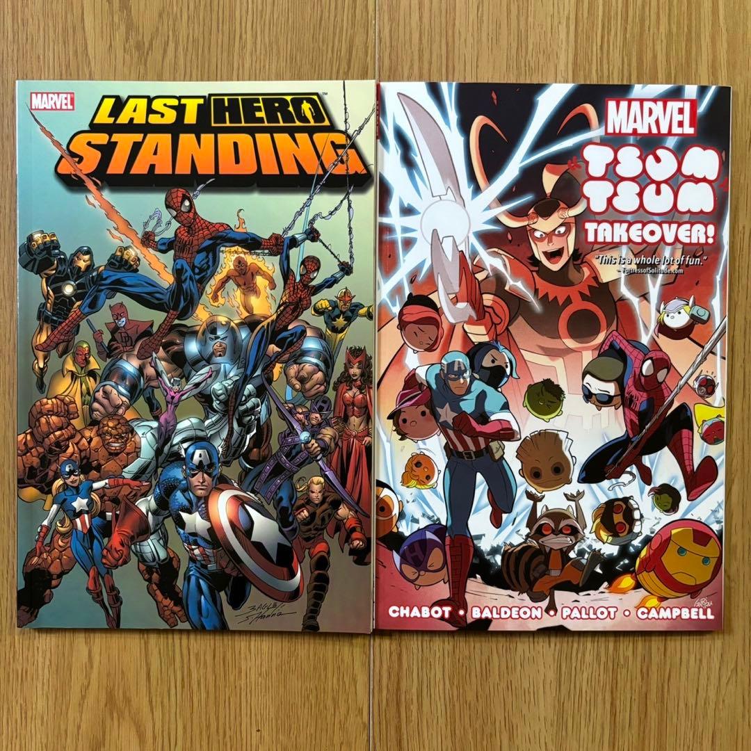 Marvel Comics TP 4冊セット アメコミ マーベル 英語 洋書 - メルカリ