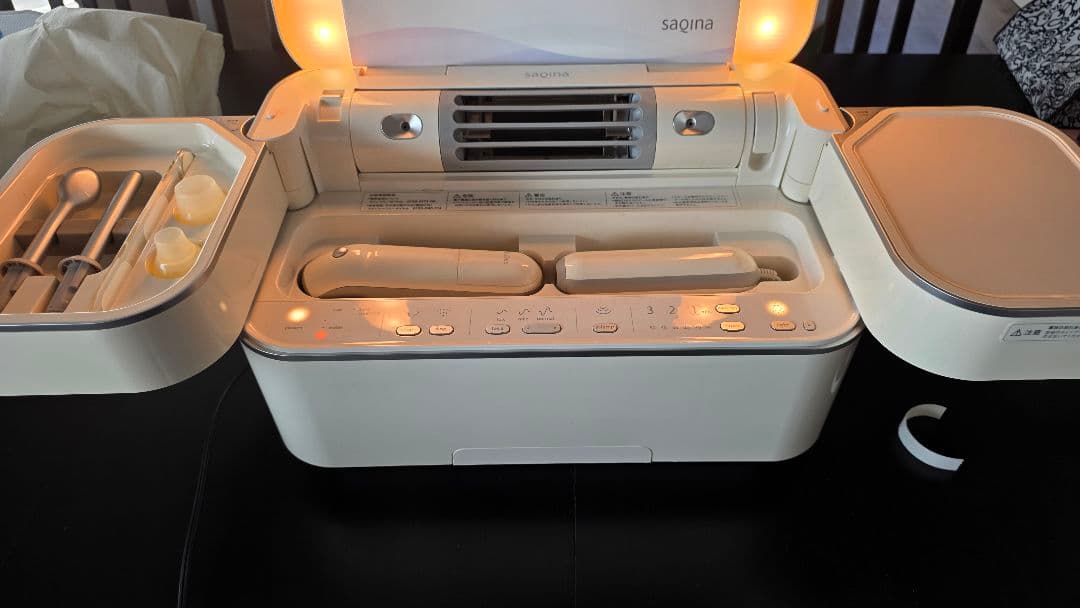 【付属品揃い・動作良好】サキナ BIJOU（ビジュー） 美顔器 本体セット