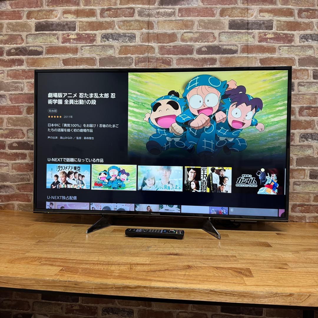 パナソニック 43V型 4K 液晶テレビ スマートビエラ TH-43EX750