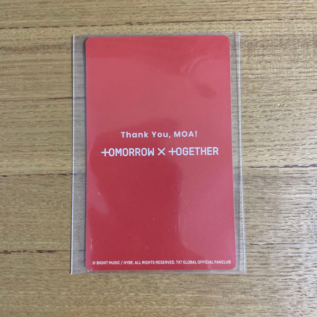 TXT テヒョン トレカ FC特典 MOA ZONE ACT: PROMISE - メルカリ