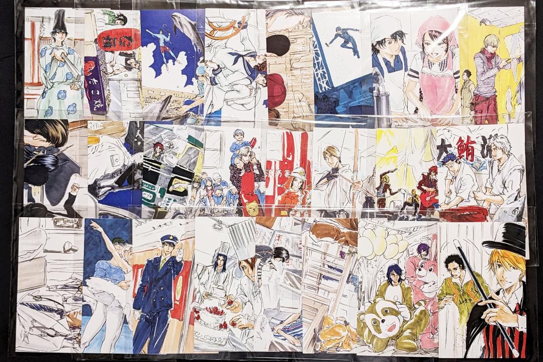 美品24枚コンプセット☆テニプリ文庫版ポストカード テニスの王子様