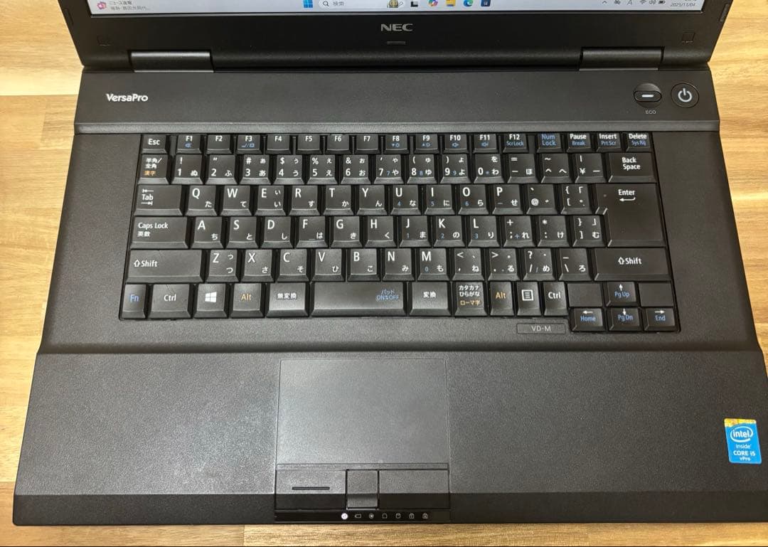 美品　高速SSD搭載 NEC Core i5 8GB Win11 Office