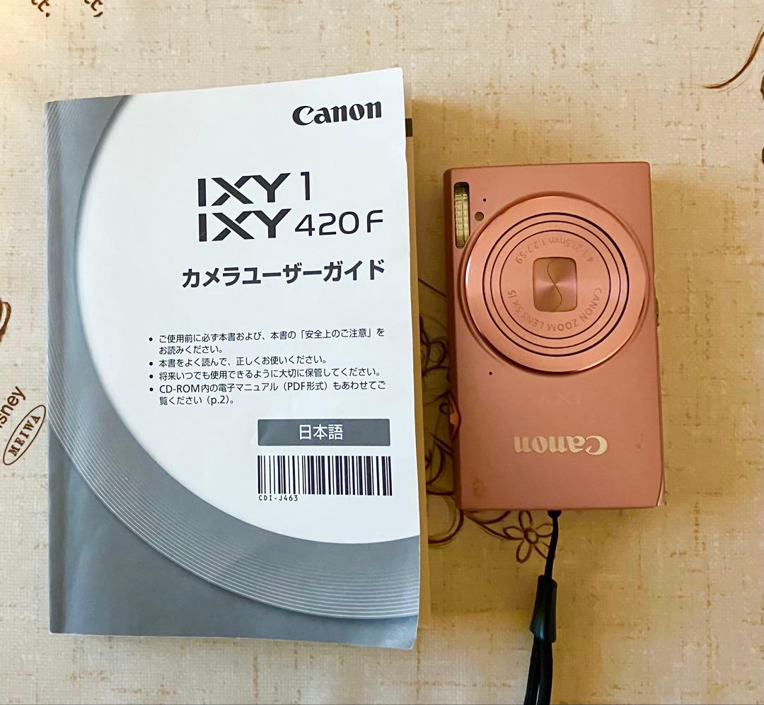 Canon IXY430F ピンク キャノン デジカメ 充電器付き
