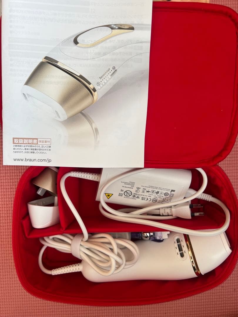 Braun 家庭用脱毛器/顔・VIO可能