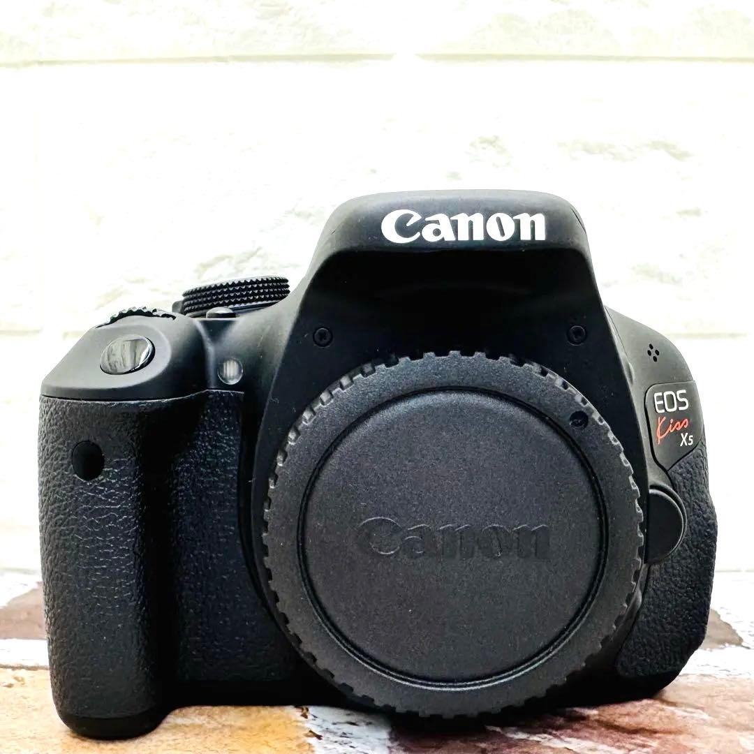 Canon EOS Kiss X5 レンズキット　 スマホ転送すぐ使えます
