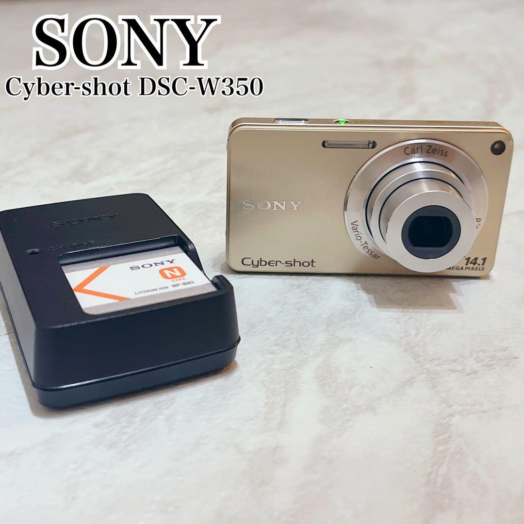 【美品】SONY Cyber-shot DSC-W350 シャンパンゴールド Amazon | SONY デジタルカメラ Cyber-Shot(サイバーショット) W350