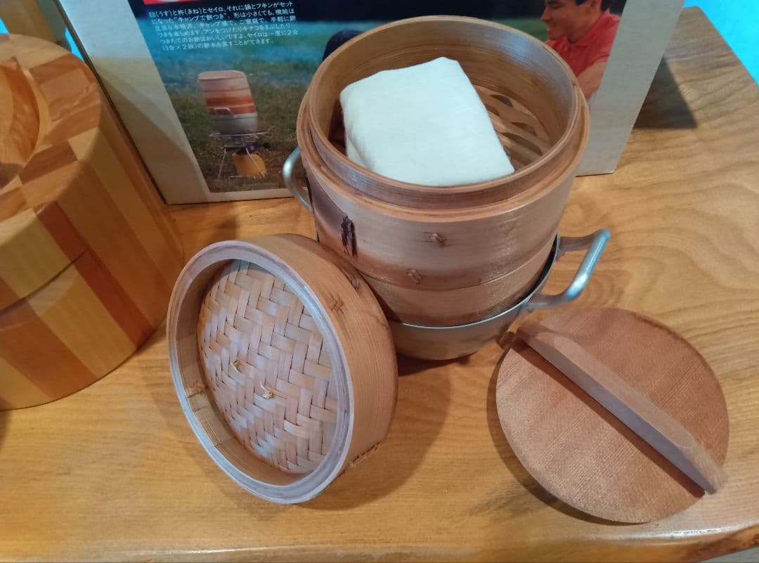 イワタニ キャンプで餅つき 木製餅つきセット