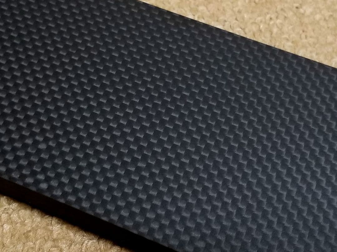 【CFRP素材】厚み約10.5mm サイズ70×800mm　ドライカーボン