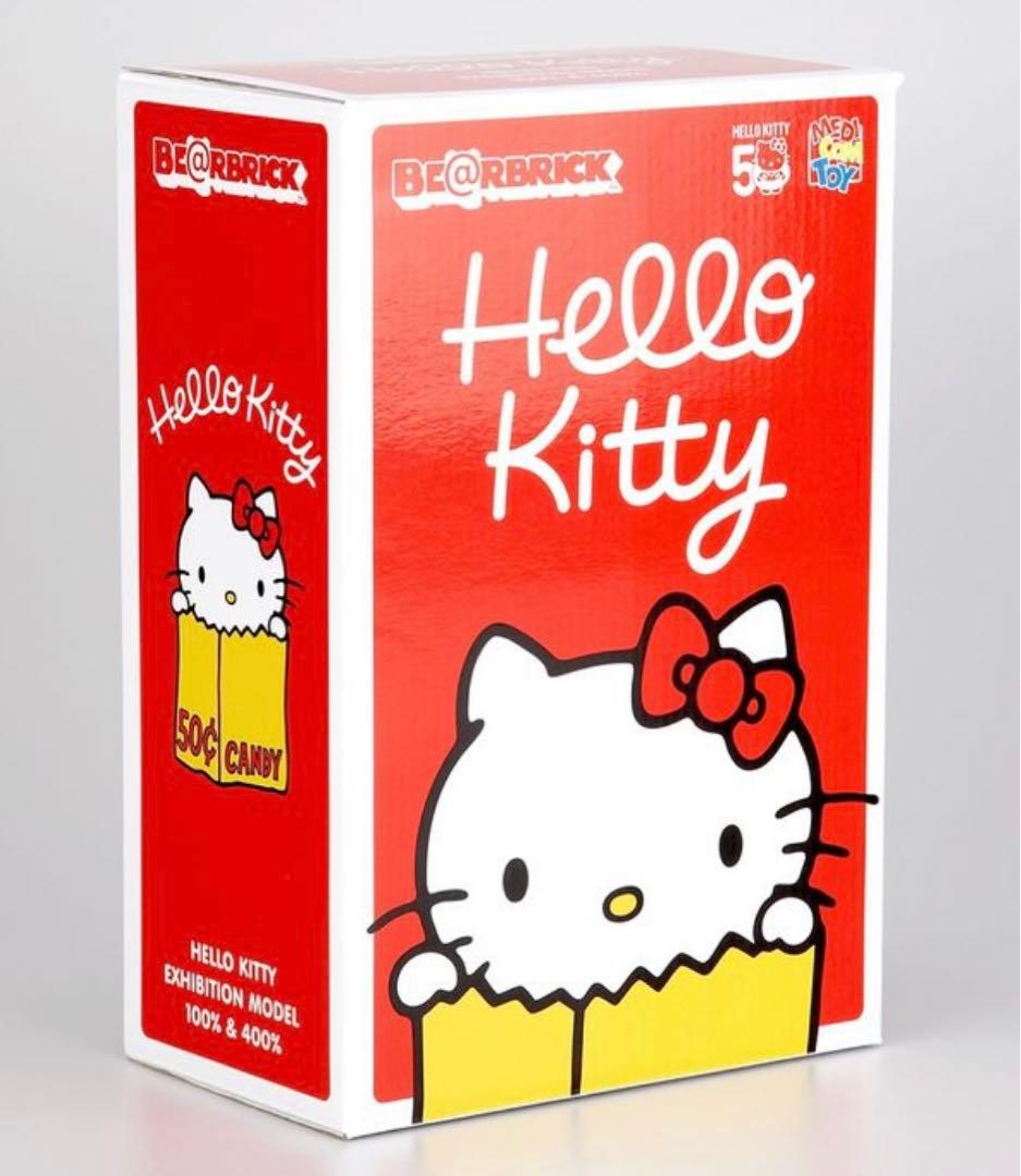 レア ハローキティ展 限定 BE＠RBRICK 100% 400% ベアブリック - メルカリ