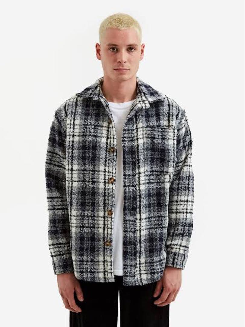 Fucking awesome HEAVY FLANNEL OVERSHIRT - メルカリ