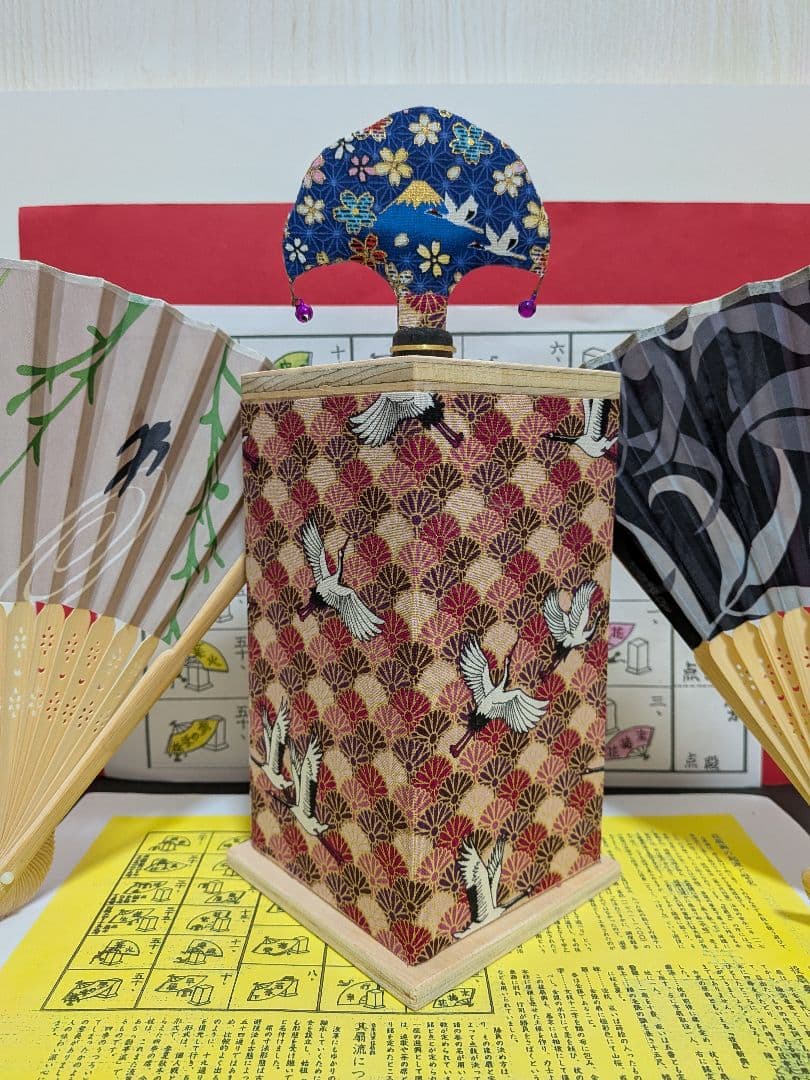 鶴の恩返し。」 金曜日の妻達♪NEWDデザイン扇子！新品⑤点 投扇興