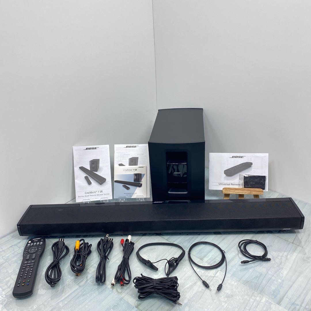 値下げBose CINEMATE 1SR サウンドバー　付属品多数 Amazon.com: Bose CineMate 1 SR Digital Home Theater Speaker System