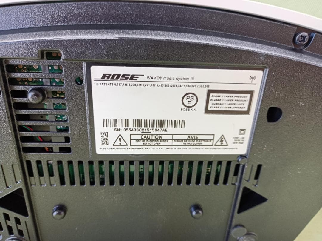 都《FCPEE》BOSE WAVE MUSIC　SYSTEMⅢ