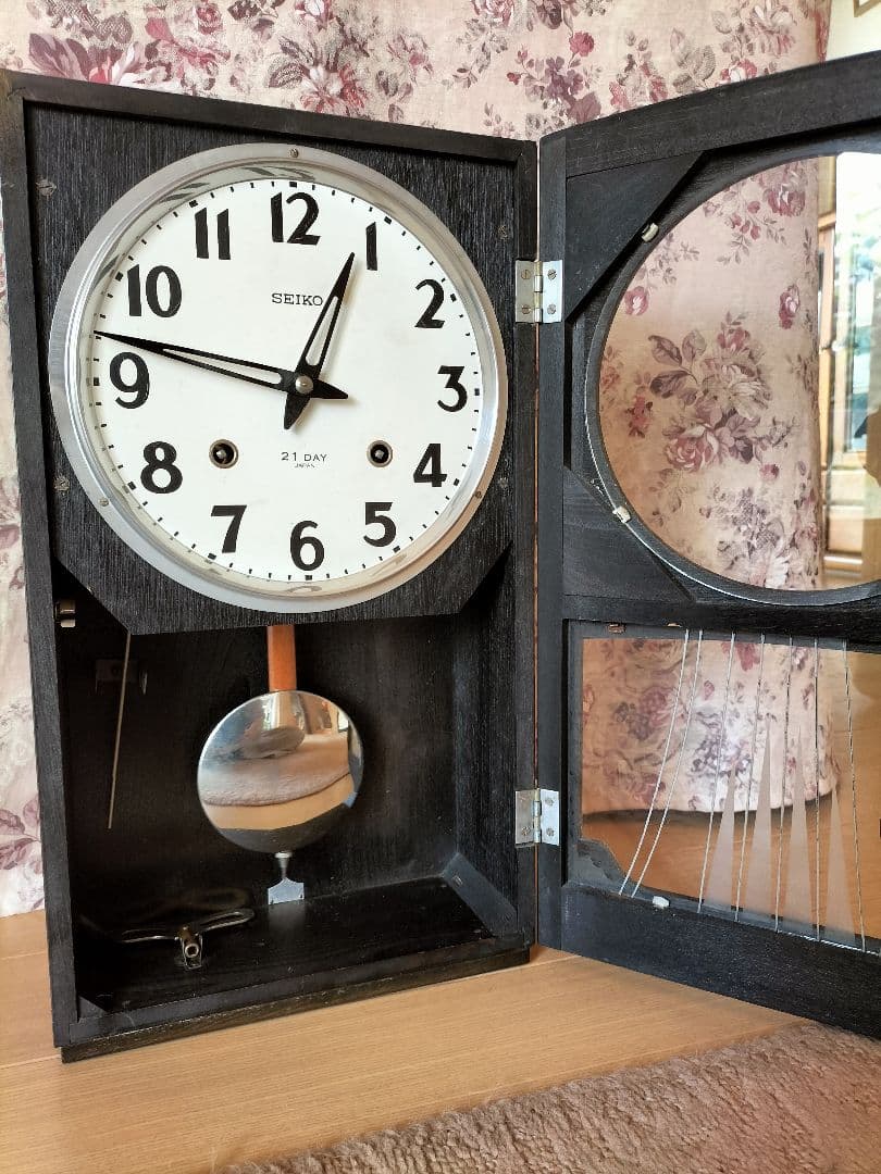SEIKO 21DAY 柱時計 - メルカリ