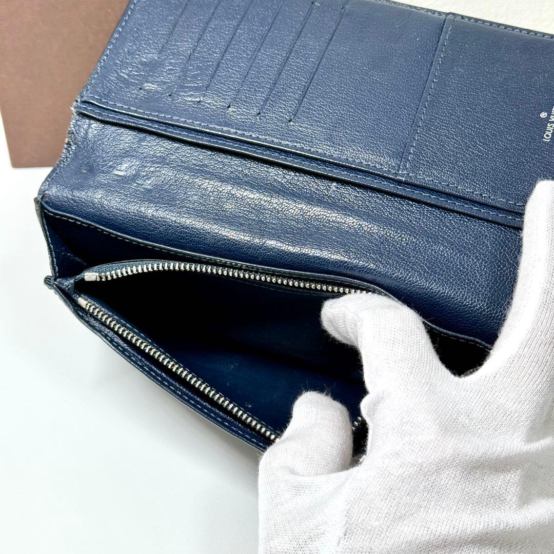 美品 ルイヴィトン クロコダイル 長財布 ポルトフォイユ ブラザ