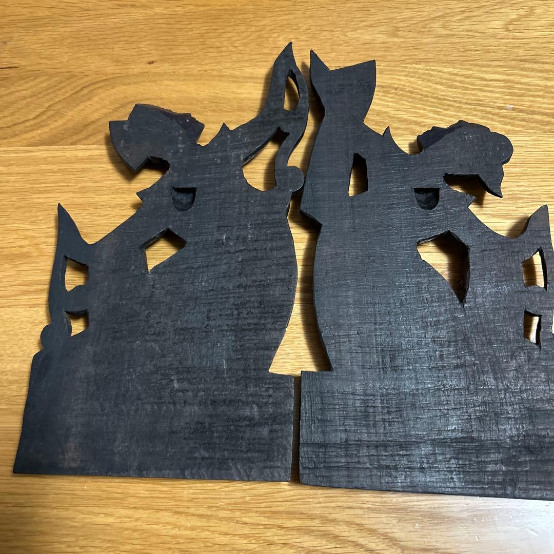 インドネシアバリ島 黒檀木彫り - メルカリ