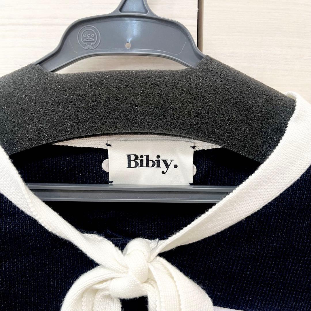 bibiy. B. CLUB TIE CARDIGAN - メルカリ