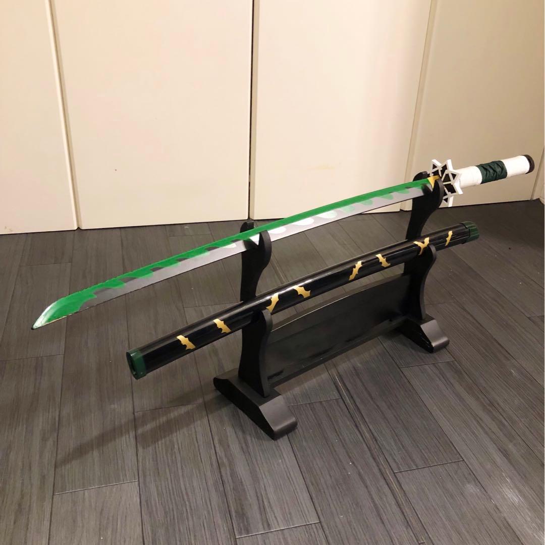 風柱 不死川実弥 日輪刀 模造刀 鬼滅の刃 コスプレ 木刀 レプリカ