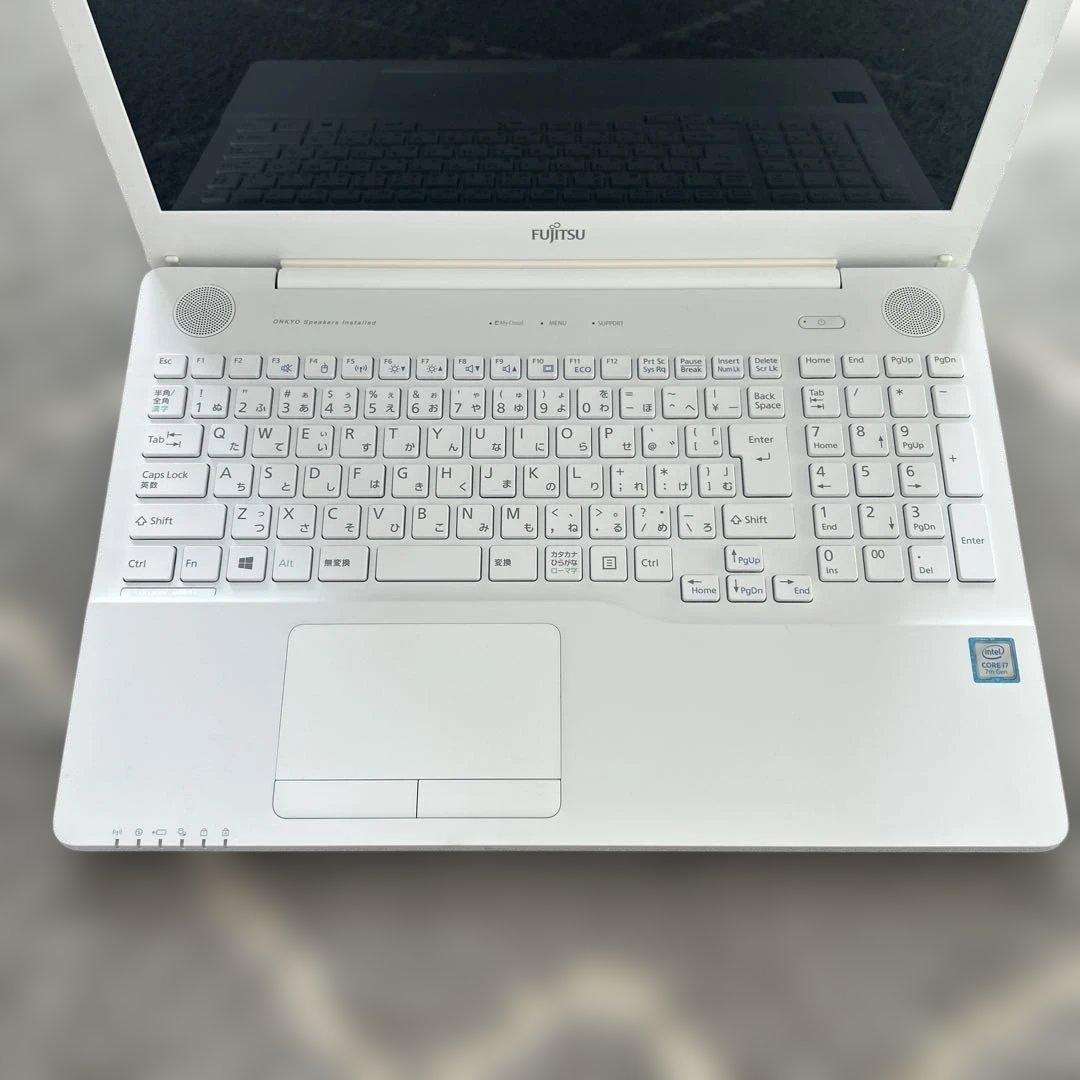 富士通 LIFEBOOK ホワイト 中古