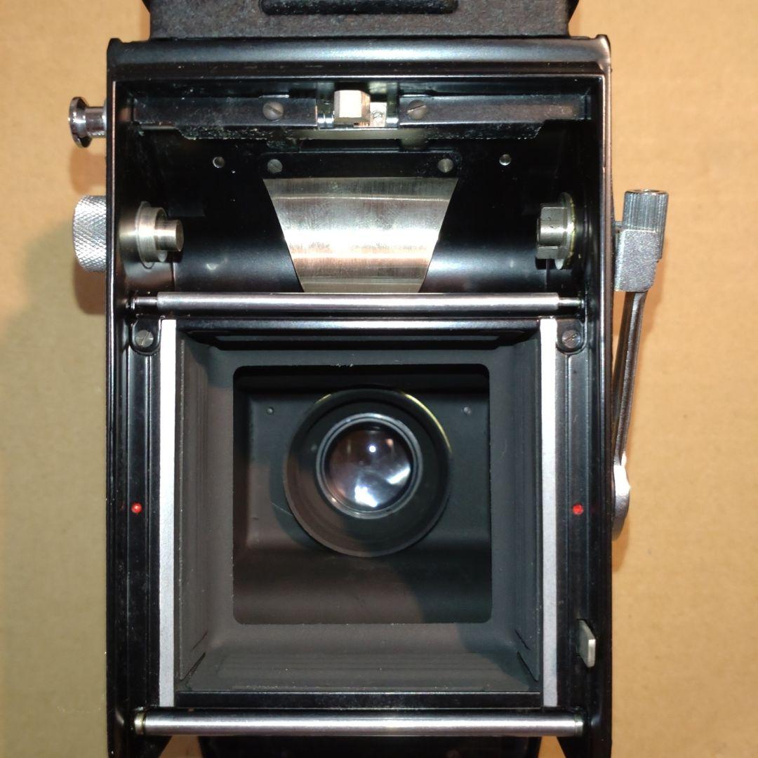 ミノルタ Minoltacord 75mm F3.5 二眼カメラ