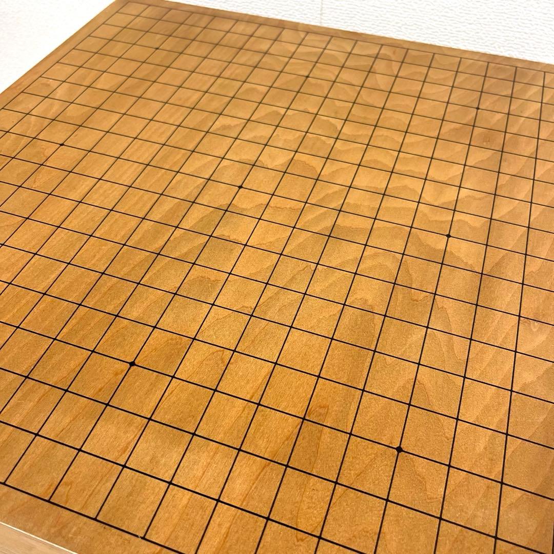 本格仕様】囲碁盤 19路盤 木製 天然木 厚みあり 打ち応え抜群 - メルカリ