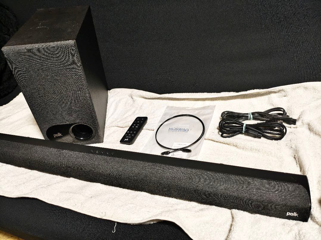 良品 Polk Audio Signa S3 サウンドバー Signa S3 Refurbished - Sound Bar with Wireless Subwoofer and