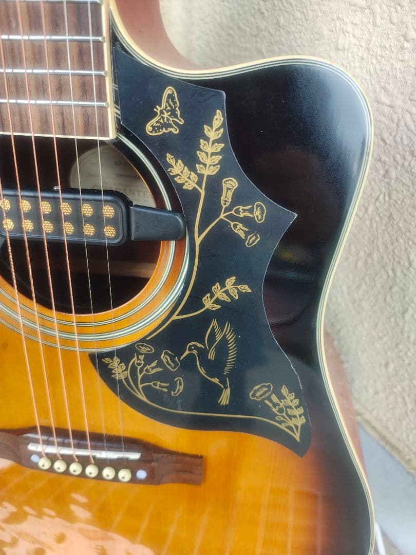 Epiphone AJ-220CEVS エイジング仕様｜ホールPU搭載エレアコ - メルカリ