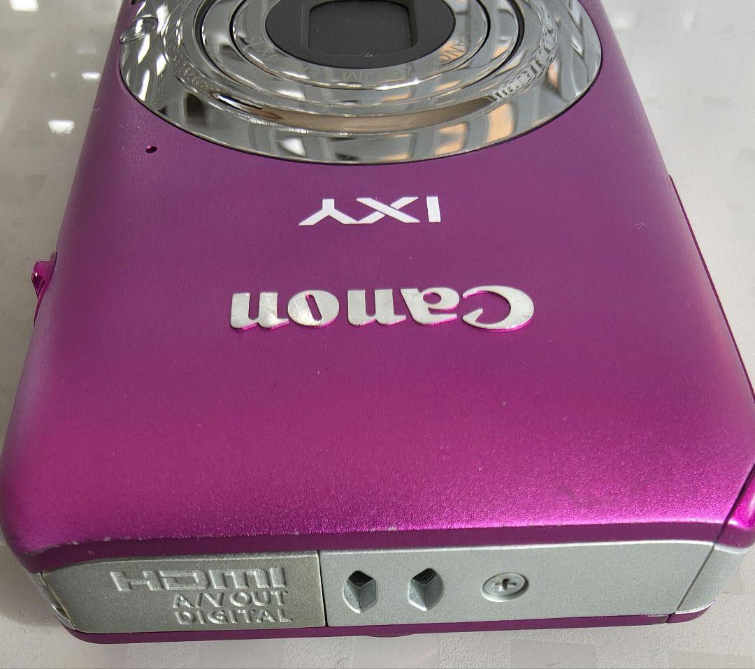 キャノン　Canon　デジタルカメラ　IXY210F ピンク　動作確認済み
