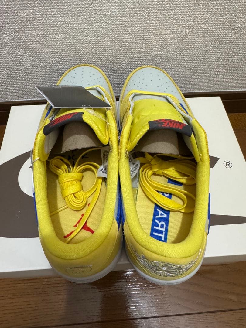 Travis Scott × NikeAir Jordan 1 \"Canary\"