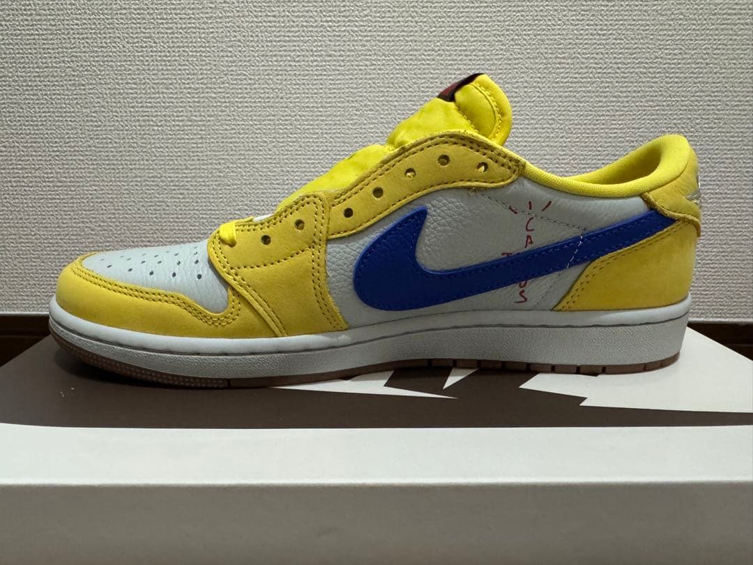 Travis Scott × NikeAir Jordan 1 \"Canary\"