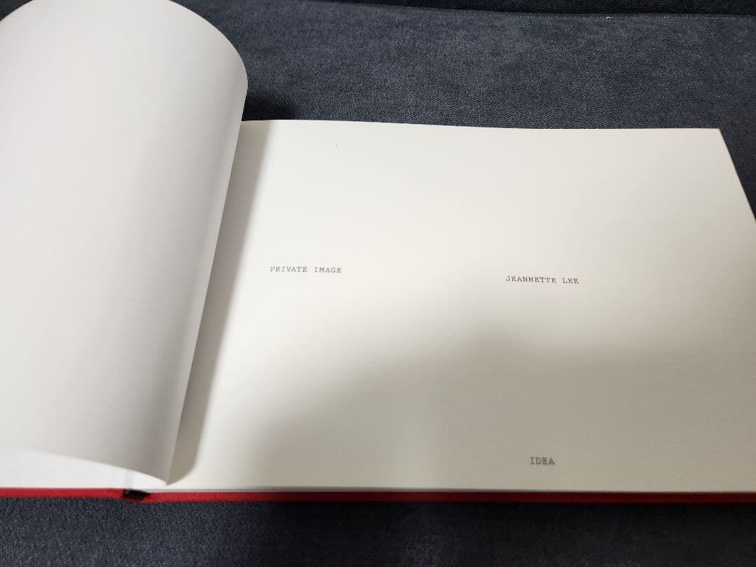 【500部限定】PiLのJEANNETTE LEE写真集