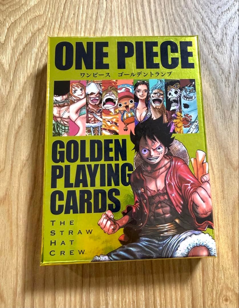 【新品未開封】ワンピース ゴールデントランプ 新品未開封】ONEPIECE ワンピース ゴールデントランプ 麦わらの一味