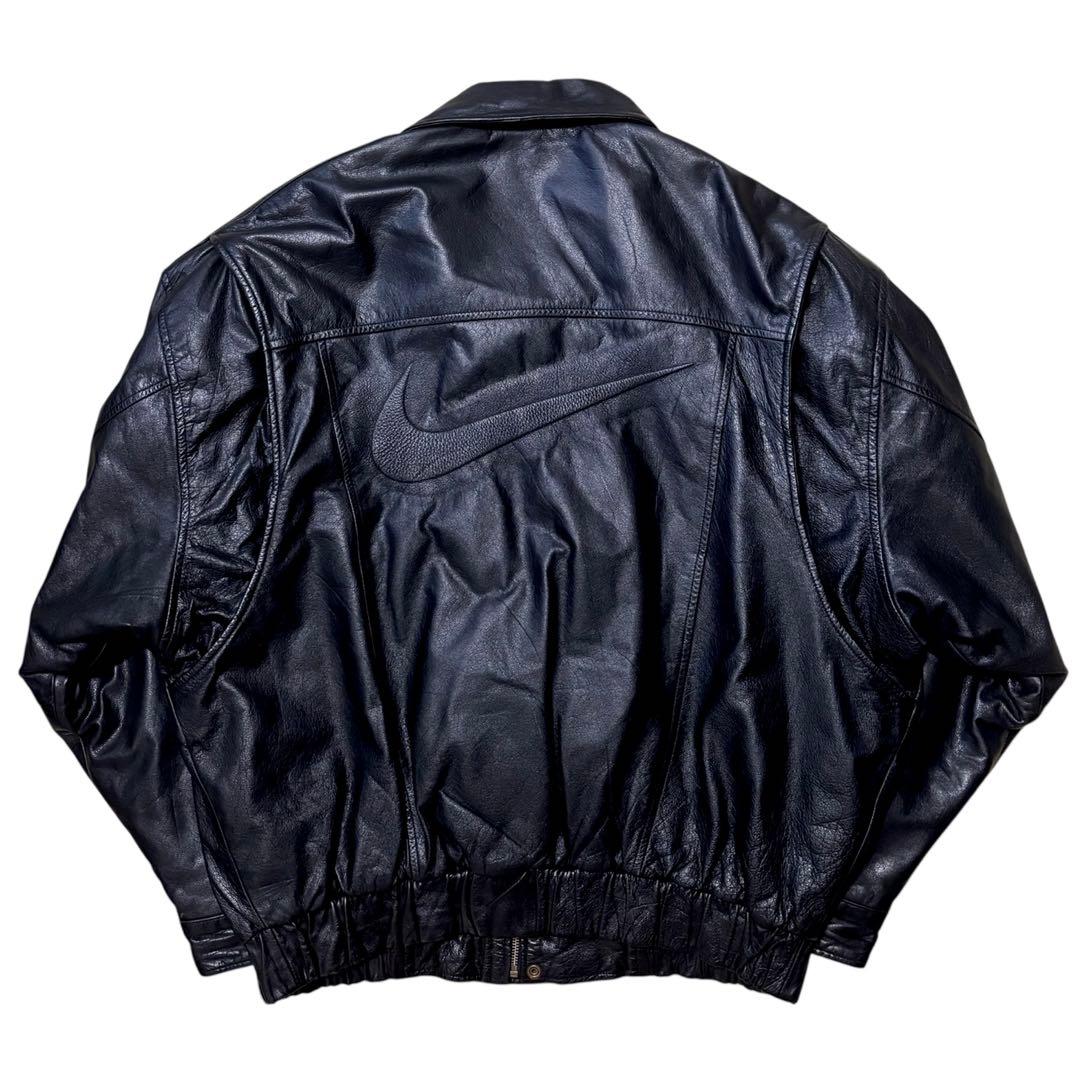 幻級スペシャル 90s NIKE レザージャケット Stussy supreme - メルカリ