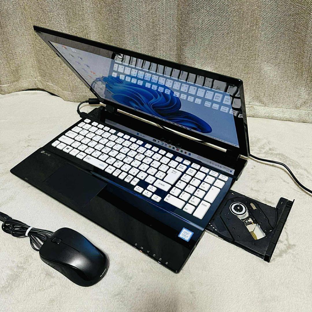 S162 NECノートパソコン WEBカメラSSD第7世代Win11オフィス付き - メルカリ