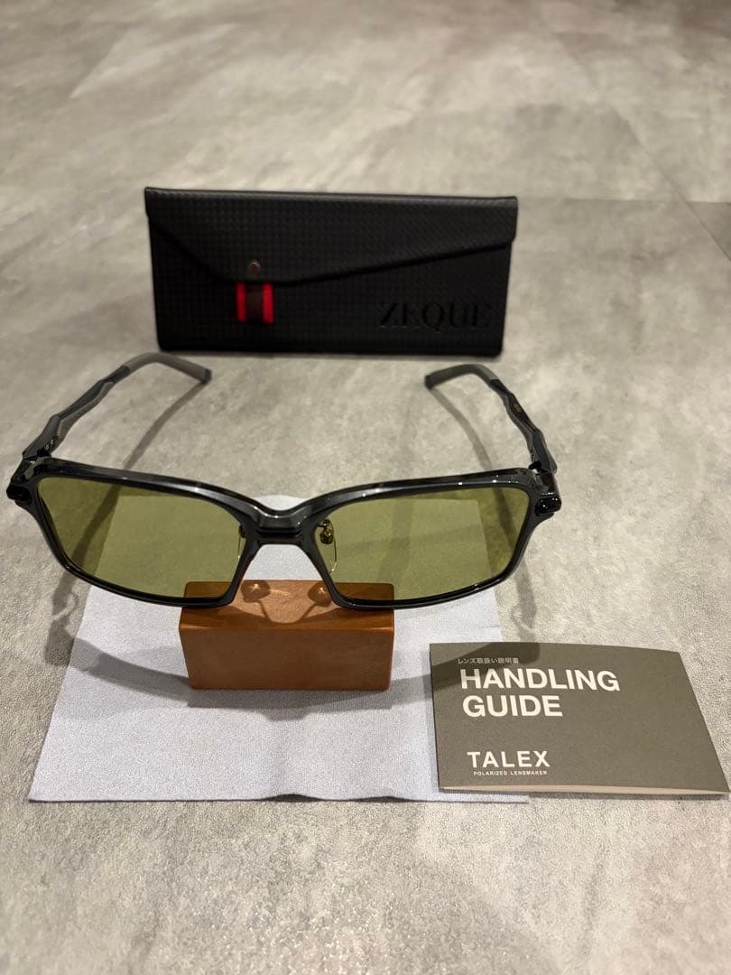 Zeque Zeal ジール 偏光サングラス TALEX タレックス 日本製 - メルカリ