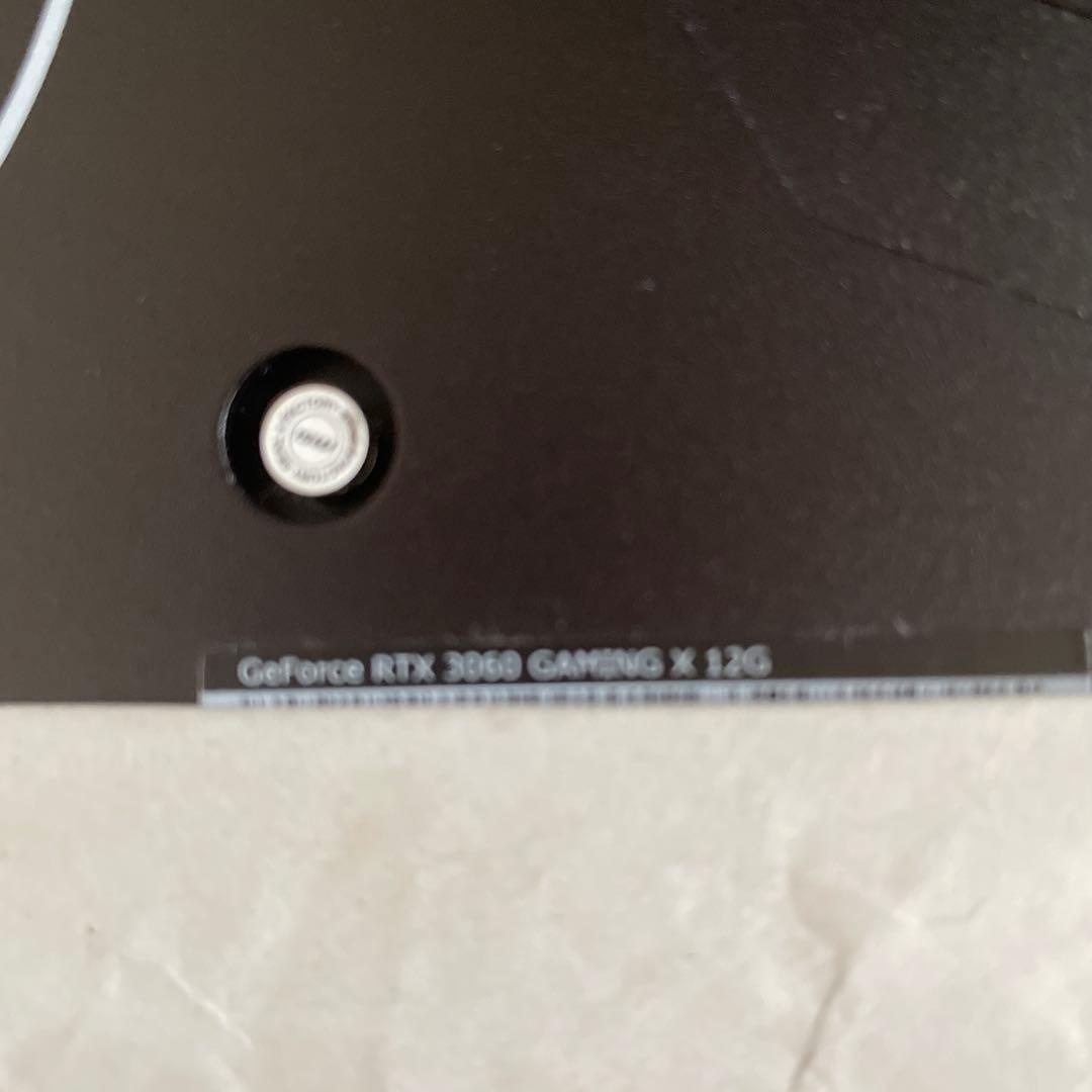 ジャンク品 GeForce RTX 3060 GAMING X 12G