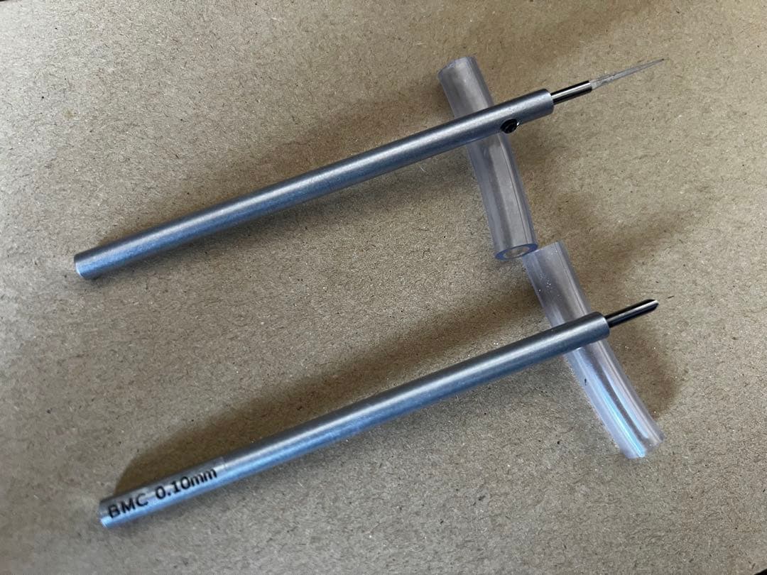 超レア　bmcタガネ スジボリ堂 0.1 スクレーパー プロトタイプ BMCタガネ、スジボリ（スジ彫り）工具です。ガンプラ、フィギュア