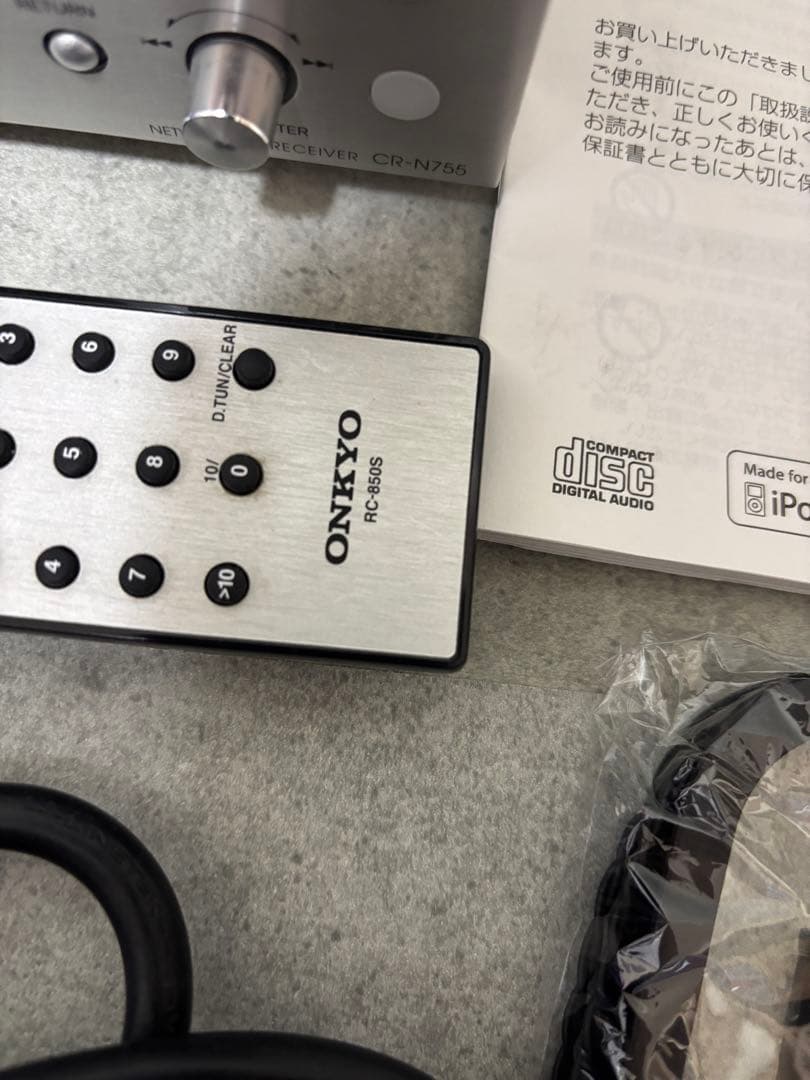 ONKYO CR-N755 CDレシーバー　動作品