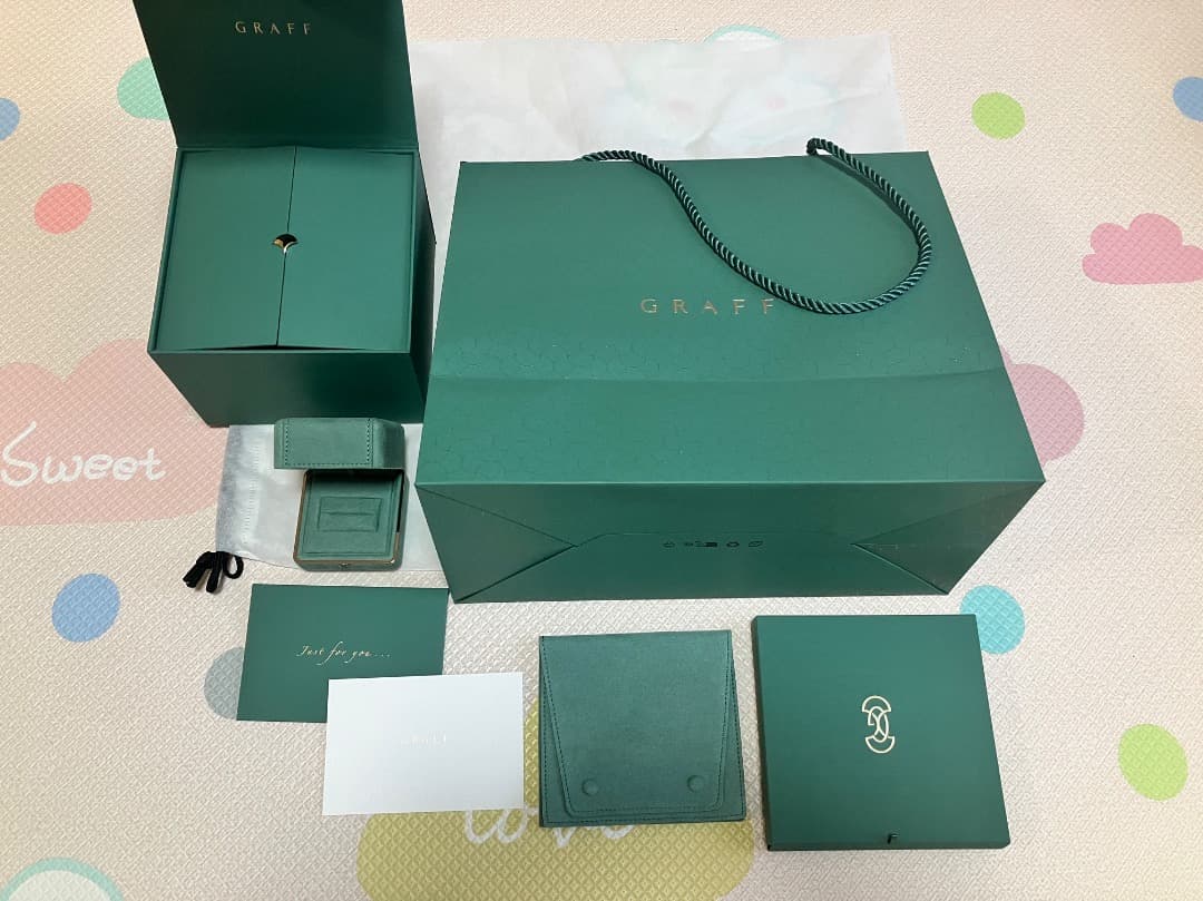 GRAFF 空箱 リングケース ジュエリーケース - メルカリ