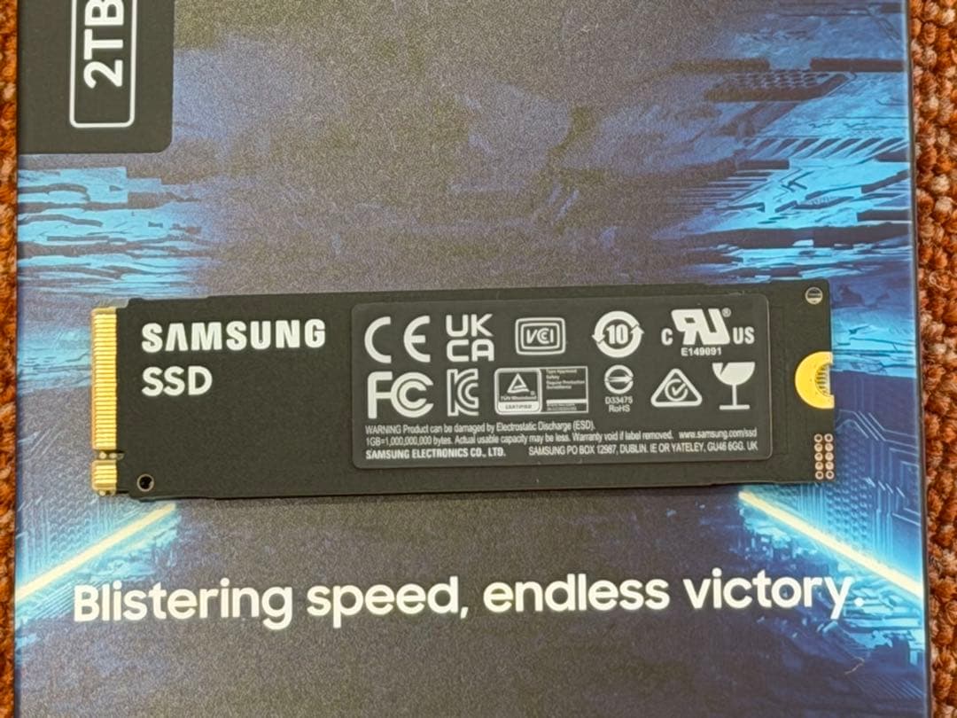 内蔵型SSD Samsung 990 PRO 2TB SSD