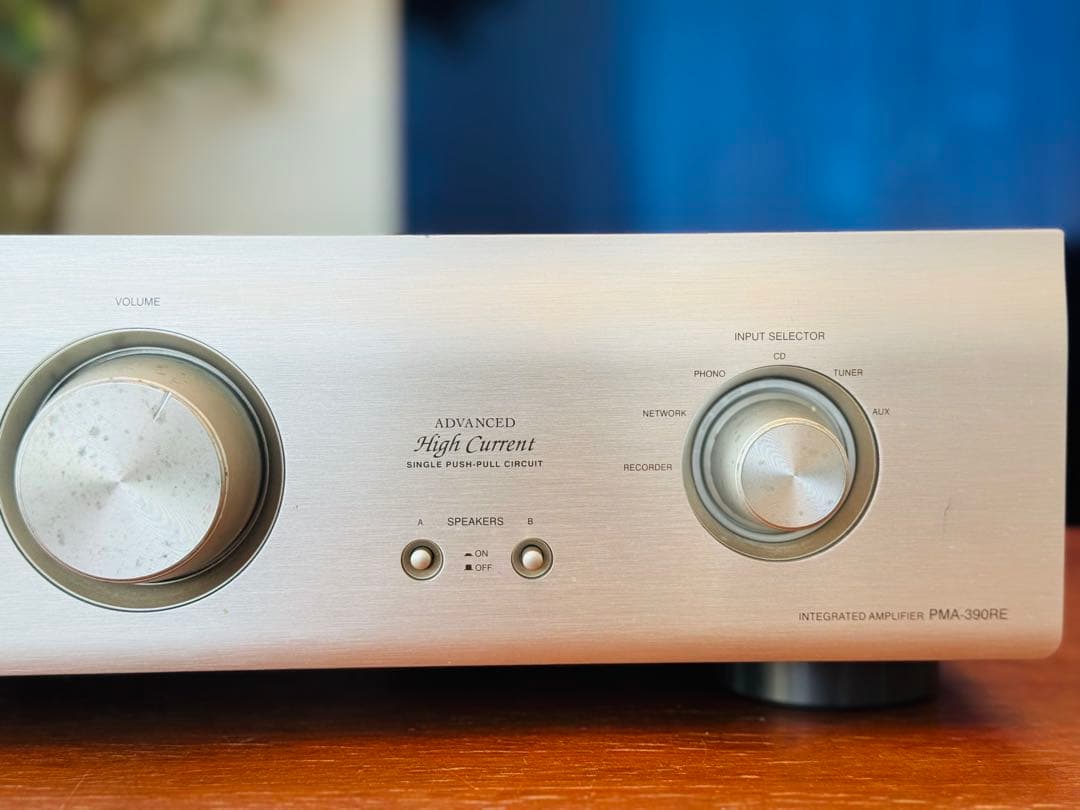 DENON プリメインアンプ PMA-390RE シルバー