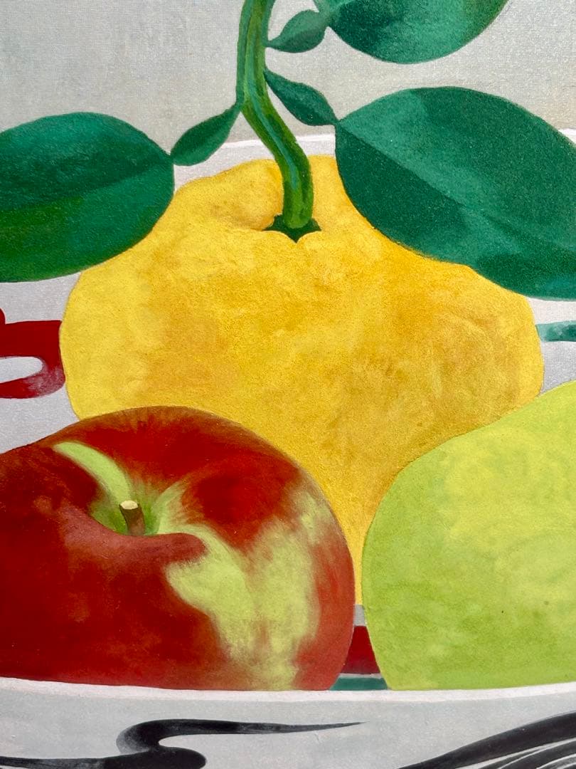 #市原誠 静物画 額装作品　A-3