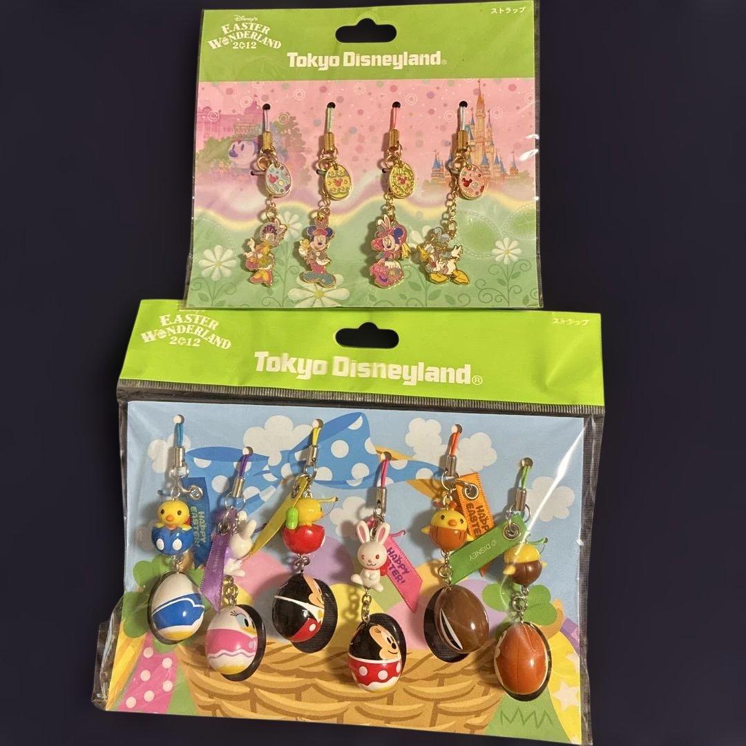 2012年東京ディズニーランド イースター ストラップセット - メルカリ